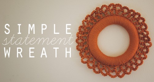 crochet wreath diy