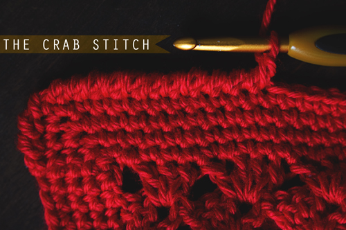 the crab stitch