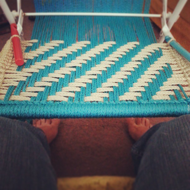 Macrame lawn best sale chair diy