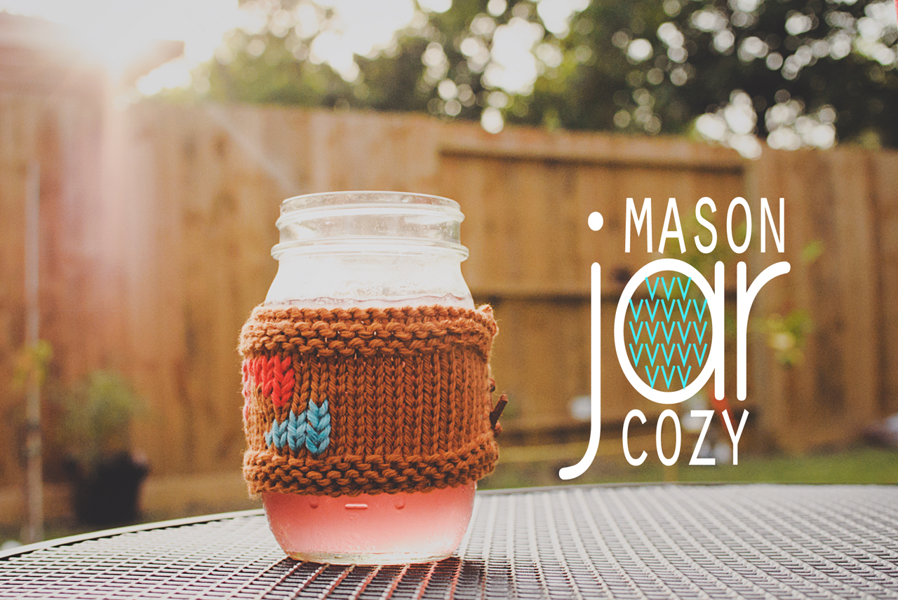 mason jar cozy on goodknits