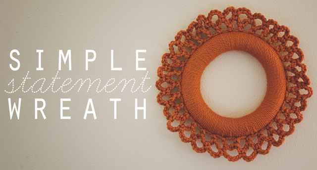 Crochet: Simple Statement Wreath