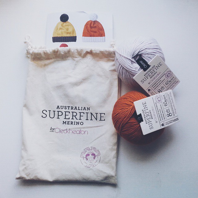 Cleckheaton Superfine Merino Beanie Kit